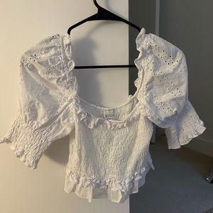 Misa puff sleeve top